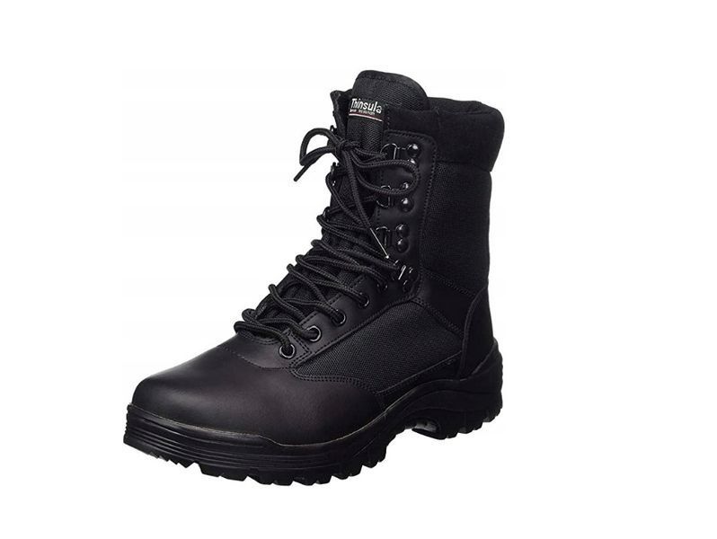 Ботинки кожаные Mil-Tec SWAT black 12827000- P1236730 фото