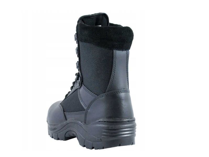 Ботинки кожаные Mil-Tec SWAT black 12827000- P1236730 фото