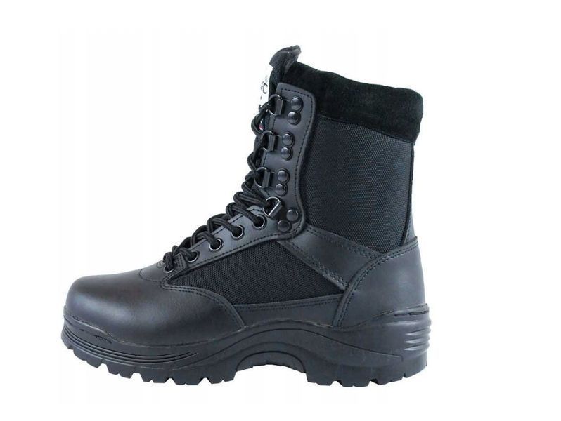 Ботинки кожаные Mil-Tec SWAT black 12827000- P1236730 фото