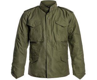 Куртка тактическая c капюшоном и подкладкой Helikon-Tex M65 Nyco Olive Green P1237099 фото