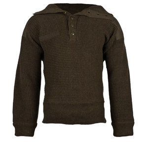 Светр вовняний Mil-Tec Asutrian Alpin Olive 10809001- P1236796 фото