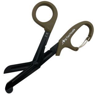 Тактичні медичні ножиці JB Tacticals Molle Shears 15 см Хакі JB-SCS-1502-KHA A9112 фото