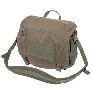 Сумка Helikon-Tex URBAN COURIER BAG LARGE CORDURA Coyote /Adaptive Green TB-UCL-CD-1211A M1255551723 фото
