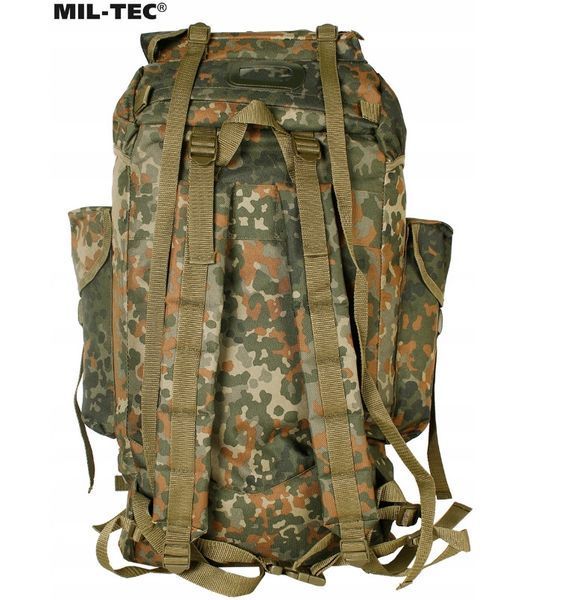 Рюкзак транспортувальний Mil-Tec 65 л Flecktarn 14023021- P123663 фото