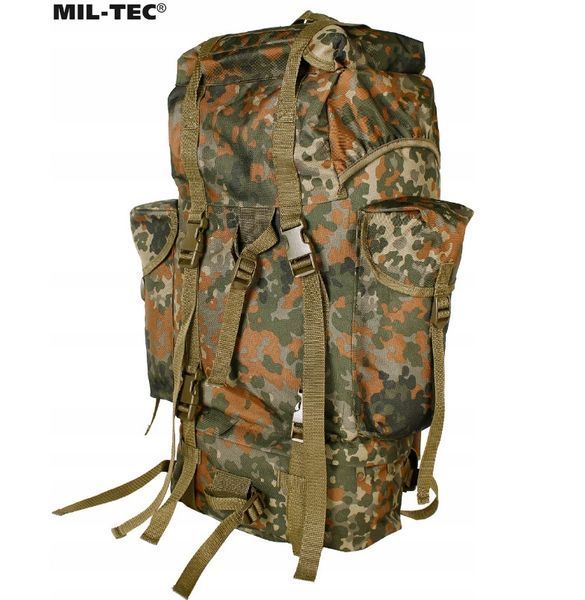 Рюкзак транспортувальний Mil-Tec 65 л Flecktarn 14023021- P123663 фото