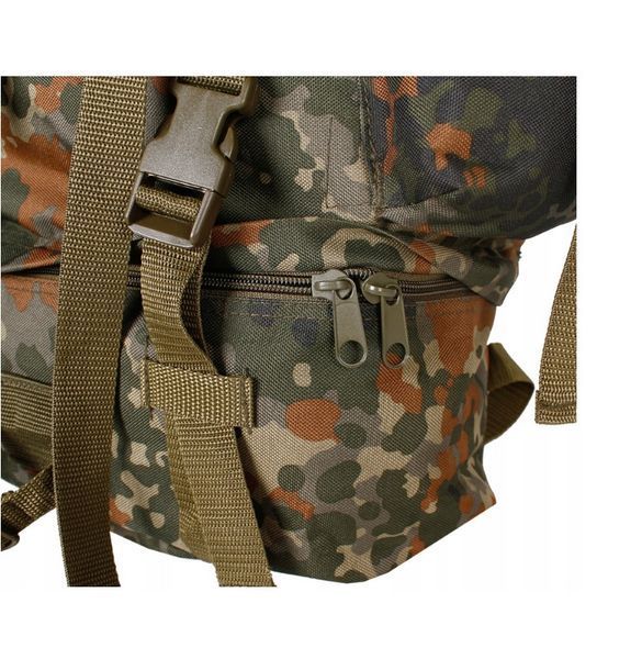 Рюкзак транспортувальний Mil-Tec 65 л Flecktarn 14023021- P123663 фото
