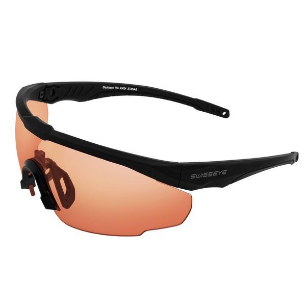 Очки тактические Mil-tec Swiss Eye Blackhawk Pro - Black 15619422 A9542 фото
