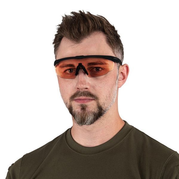 Очки тактические Mil-tec Swiss Eye Blackhawk Pro - Black 15619422 A9542 фото