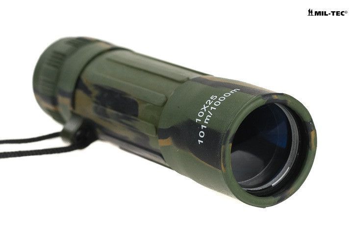 Монокуляр Бинокль Mil-Tec 10 х 25/101 - 1000 м/х 10 - Moro 15705020 M125555817 фото