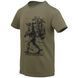 Футболка тактична Helikon-Tex Light infantry &mdash; Olive Green TS-LIF-CO-02 A9662 фото 1