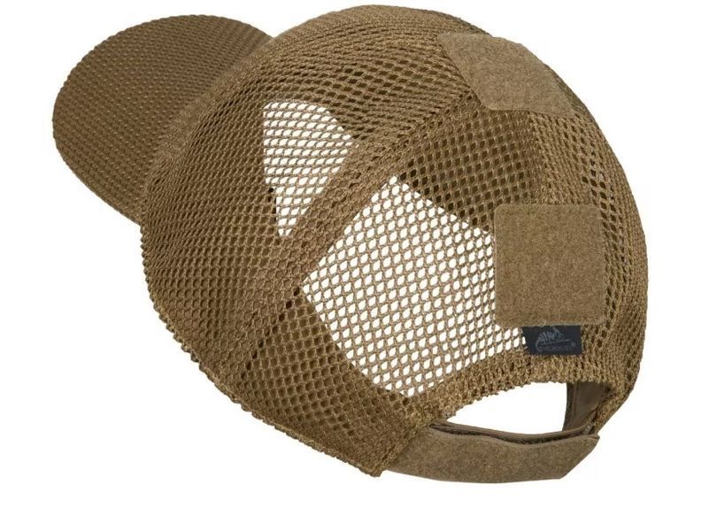 Бейсболка сітчаста тактична з панелями Helikon-Tex MESH Coyote CZ-BBM-PO-11 T00141 фото