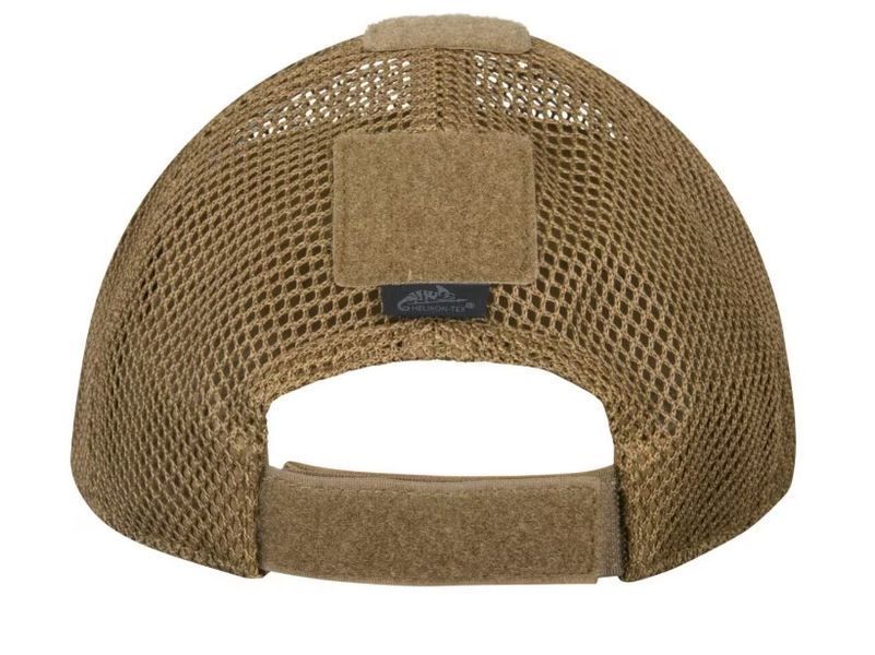 Бейсболка сітчаста тактична з панелями Helikon-Tex MESH Coyote CZ-BBM-PO-11 T00141 фото