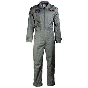 Комбінезон для льотчиків дитячий Mil-tec US FLIEGERKOMBI KIDS M.ABZEICHEN OLIV 12033001- A9034 фото