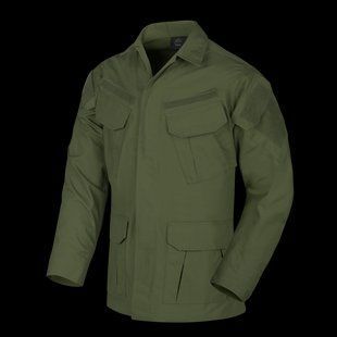 Толстовка китель Helikon-Tex SFU NEXT PolyCotton Ripstop Olive Green BL-SFN-PR-02 M1255551112 фото