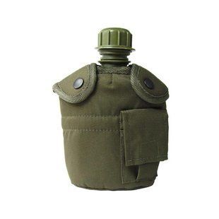 Фляга з кухлем Mil-Tec LC2 US Alice 1 л OLIV 14506001- P1257 фото