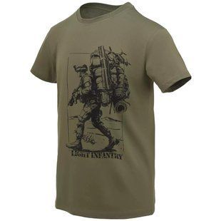 Футболка тактическая Helikon-Tex Light infantry - Olive Green TS-LIF-CO-02 XXL A9662 фото