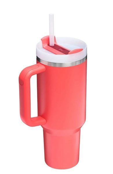 Термокружка Stanley Quencher H2.0 FlowState 1,18L Hot Coral 10-10825-018 A9691 фото
