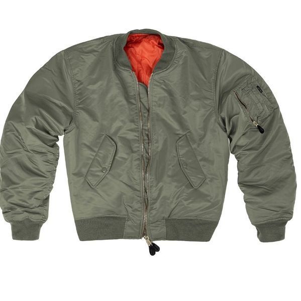 Куртка бомбер Mil-Tec MA-1 Flyers Basic Olive 10402001- P123449 фото