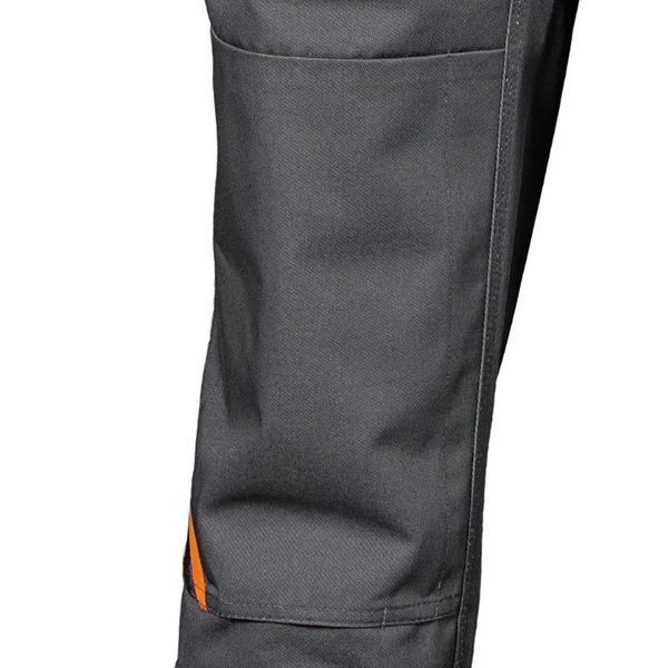 Брюки рабочие мужские REIS PRO MASTER PRO-T NBP сине-черные-апельсиновые P123186 фото