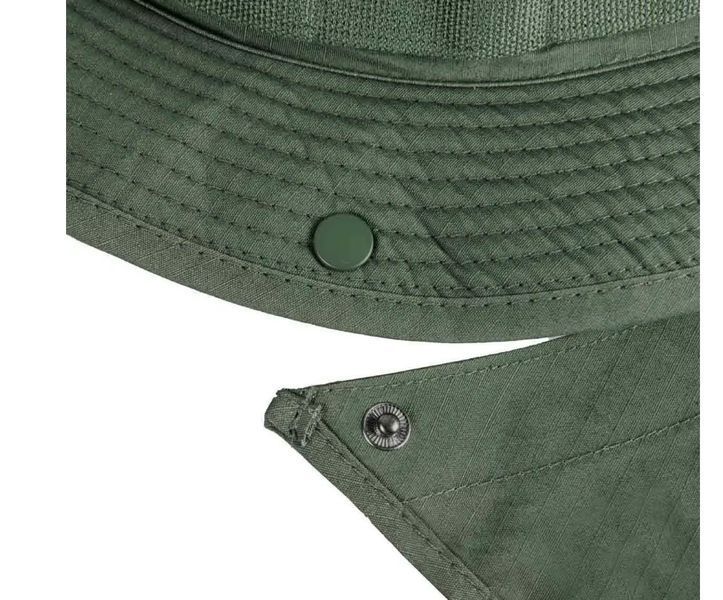 Панама с козырьком на шею Helikon-Tex Boonie Hat Cotton Ripstop Khaki KA-BON-CR-13 P1237071 фото