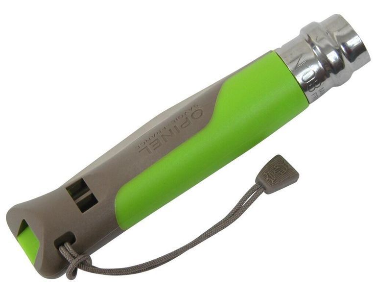 Складной нож Opinel - № 08 Fluo Green 002319 A9083 фото