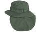 Панама с козырьком на шею Helikon-Tex Boonie Hat Cotton Ripstop Khaki KA-BON-CR-13 P1237071 фото 2