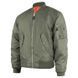 Куртка бомбер Mil-Tec MA-1 Flyers Basic Olive 10402001- P123449 фото 1