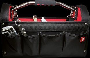 Сумка для інструментів REIS ALTER-BAG BC чорно-червоний A7659 фото