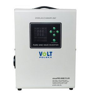 Джерело безперебійного живлення Volt Polska SINUS PRO 900 E PLUS 12/230 V (600/900 W) 3SPM09012M W2243 фото