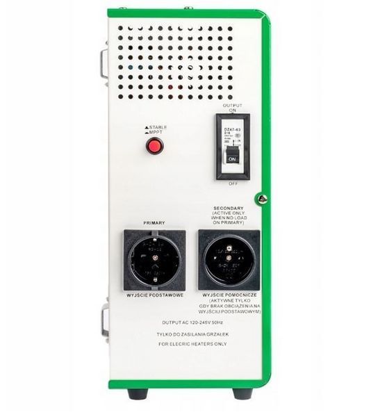 Инвертор солнечный Volt Polska GREEN BOOST MPPT 3000 BYPASS (120-350VDC) 3SR3000005 W2046 фото