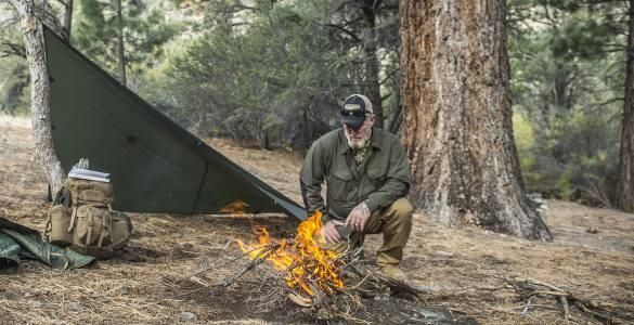 Тент універсальний Helikon-Tex SUPERTARP SMALL PL Woodland PO-STS-PO-04 M1255551017 фото