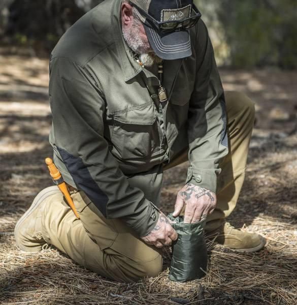 Тент універсальний Helikon-Tex SUPERTARP SMALL PL Woodland PO-STS-PO-04 M1255551017 фото