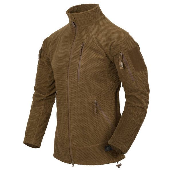 Толстовка флісова Helikon-Tex ALPHA TACTICAL GRID FLEECE Shadow Grey BL-ALT-FG-35 M1255551058 фото