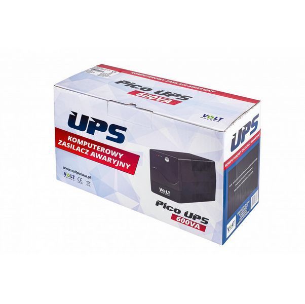 Блок безперебійного живлення Volt Polska PicoUPS 650VA/360 W 1x7Ah 5UP006007P W2068 фото