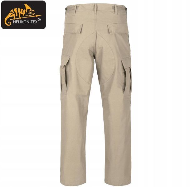 Штани тактичні Helikon-Tex BDU Cotton Ripstop Khaki SP-BDU-CR-13 P1237401 фото