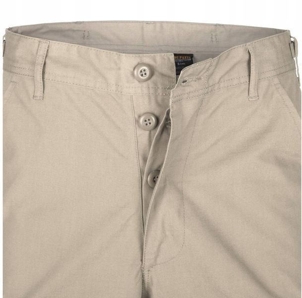 Штани тактичні Helikon-Tex BDU Cotton Ripstop Khaki SP-BDU-CR-13 P1237401 фото