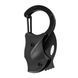 Ніж з карабіном JB Tacticals JB-17 EDC black JB-KNF-0017-BLK A9114 фото 4