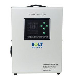 Джерело безперебійного живлення Volt Polska SINUS PRO 1200 E PLUS 12/230 V (800/1200W) 3SPM12012M W2244 фото