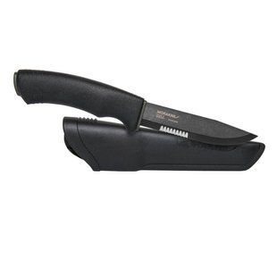 Нож из нержавеющей стали MORAKNIV BUSHCRAFT SRT BLACK NZ-BBS-SS-01 M1255551039 фото