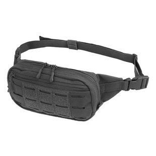 Поясна сумка Mil-Tec Fanny Pack Laser Cut &mdash; Black 13515002 A9892 фото