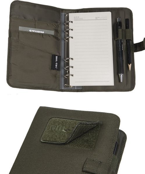 Блокнот функціональний Mil-Tec Small чорний 15984002 P123501 фото