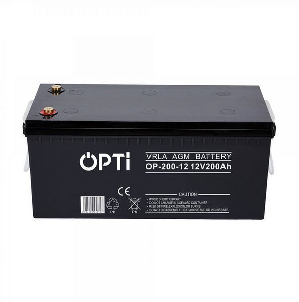 Аккумулятор Volt Polska AGM OPTI 12V 200 Ah VRLA 6AKUV200AG W2237 фото