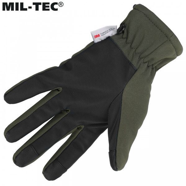 Перчатки Mil-Tec SOFTSHELL THINSULATE Olive 12521301 M1255552015 фото