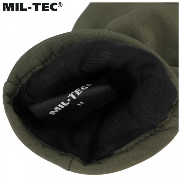 Перчатки Mil-Tec SOFTSHELL THINSULATE Olive 12521301 M1255552015 фото