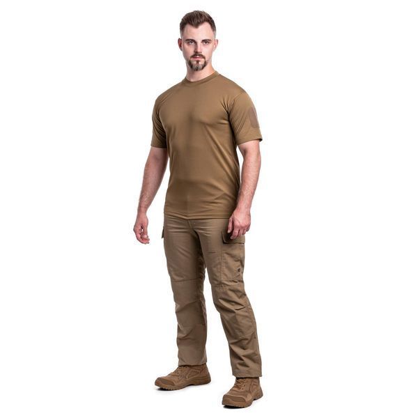 Футболка швидковисихна Mil-Tec Tactical QUICKDRY Coyote 11081019 M125555903 фото