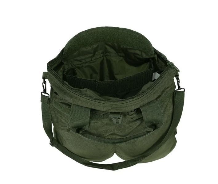 СумкаРюкзак для шолома та спорядження Mil-Tec Helmet Bag 2 в 1 оливкова 13824001 P1662 фото