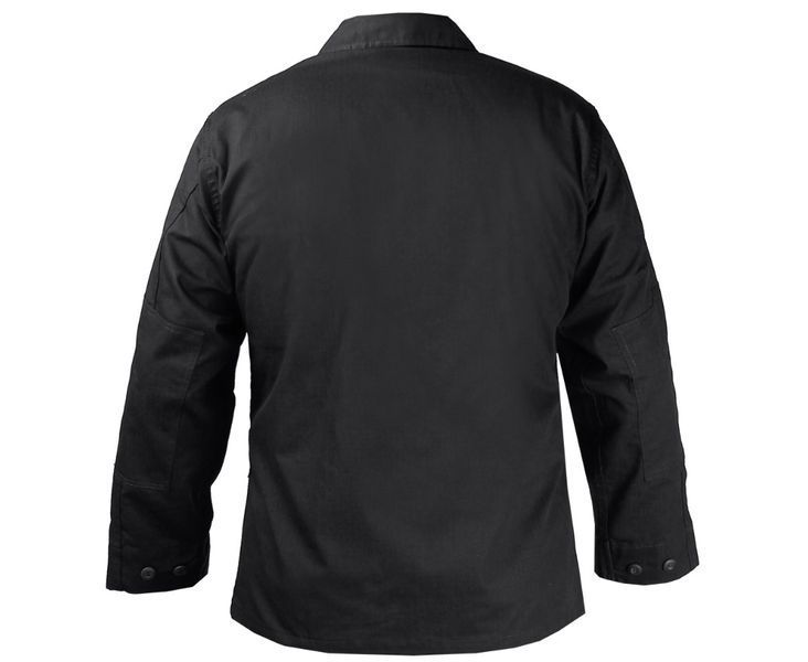 Кітель 100% бавовна толстовка військовий Mil-Tec Teesar BDU Rip-Stop Black 11833002- P123439 фото