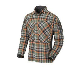 Рубашка тактическая Helikon-Tex MBDU Flannel Timber Olive Plaid KO-MBD-PO-PF P1237085 фото