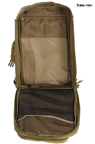 Большой Рюкзак Mil-Tec ASSAULT LASER CUT 14002605 20 L Coyote 14002605 M125555821 фото