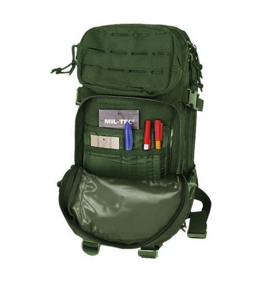 Большой Рюкзак Mil-Tec Assault LaserCut Olive 20L 14002601 M125555700 фото